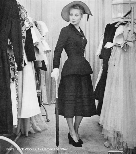 1947 dior|christian dior 1947 collection designs.